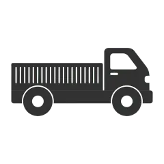 SVG-简约交通工具面性icon元素贴纸