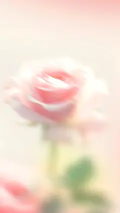 520情人节唯美感弥散肌理玫瑰背景