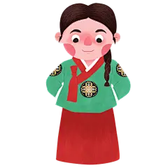 手绘少数民族人物插画4