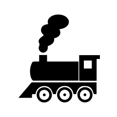 常规内容-图标系列扁平风火车图标元素