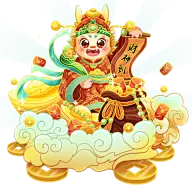 春节龙年新年新春过年除夕中国风国潮财神龙组合元素素材