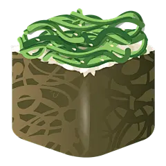 手绘-便当寿司美食元素贴纸3