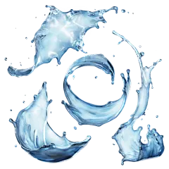 2.5D水的形态元素3