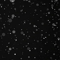 常规内容-特效系列白色雪点模糊雪花飘落元素贴纸
