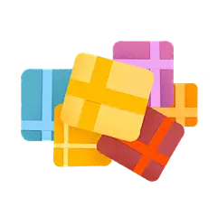 手绘风-生日元素-礼物