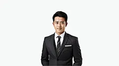 商务企业金融人物形象模特