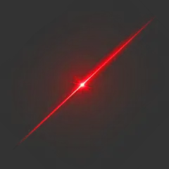常规内容-特效系列红色高光发光线条光效