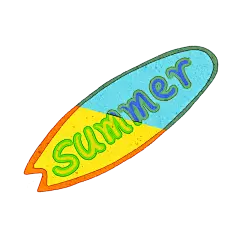 夏日通用海边沙滩度假元素