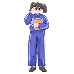 手绘-学生元素