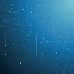 蓝色科技风背景4