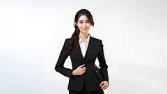 商务企业金融人物形象模特