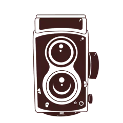 手绘-复古相机贴纸
