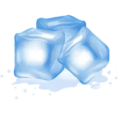 手绘-季节元素贴纸套系svg-冰块