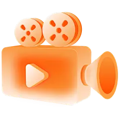 促销活动直播3DC4D立体磨砂摄影机元素素材