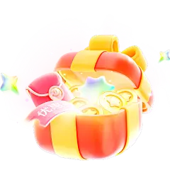 促销系列促销感3D边缘光感红包优惠橙色礼盒元素