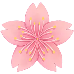 花瓣元素粉色可爱贴纸