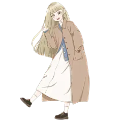 手绘女孩动漫风二次元人物元素