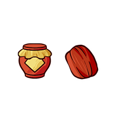卡通感端午节酒坛元素贴纸