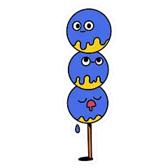 卡通食物插画贴纸
