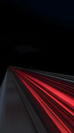 特效系列科技感红色高速速度线条路面背景