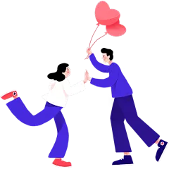 通用情侣手绘贴纸