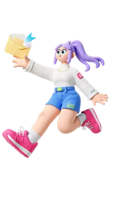 人物系列3D风肌理多巴胺活力运动人物元素