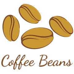 常规内容-图标系列扁平风棕色咖啡豆图标元素