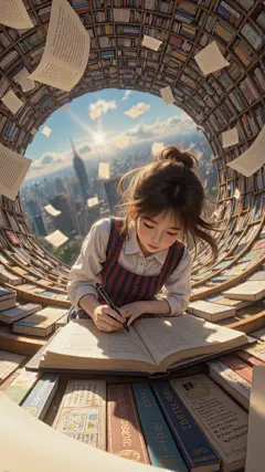 高考实景感书本人物背景