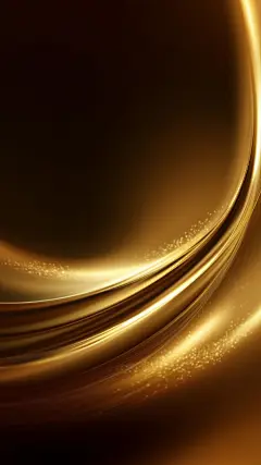 背景系列肌理感金色渐变光感曲线背景