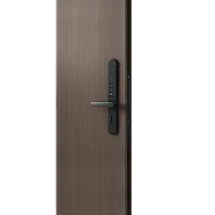 家居系列-通用-写实深色带格门贴纸 