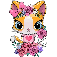萌宠动物插画元素主题素材