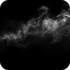 写实烟雾雾气白色有色气体元素贴纸