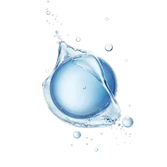 特效系列科技感Q弹水花水珠气泡元素