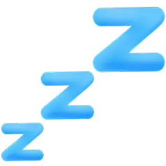 emoji热门睡觉勿扰zzz漫画表情图形贴纸