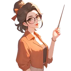 教师节系列动漫单人人物通用元素素材