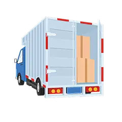 矢量风-扁平素材-货车