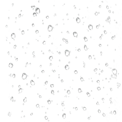 特效系列写实感立体平铺水滴水珠元素