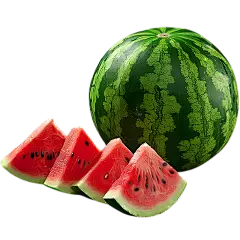 夏天通用实景绿色西瓜水果元素