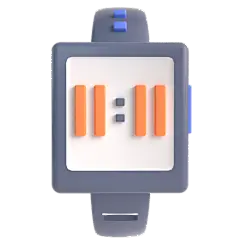 电子设备元素主题贴纸-智能手表