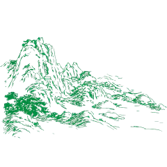 植物系列茶叶包装茶山线描元素