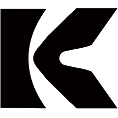 常规内容-图标系列扁平风黑色字母K元素