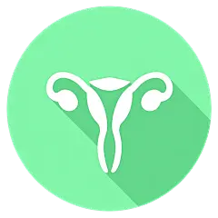 常规内容-图标系列简约风绿色子宫图标元素