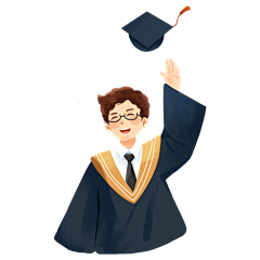 卡通感教育培训人物元素