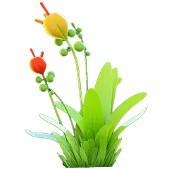 3D风格植物静态贴纸