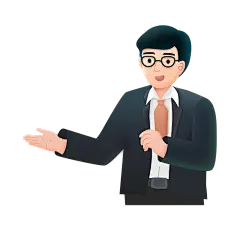 卡通感教育培训人物元素