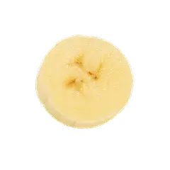 果蔬系列写实感一片香蕉切片元素