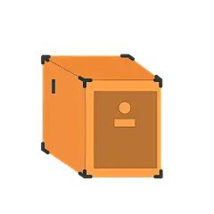 矢量风-扁平生活用品-箱子