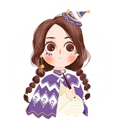 人物插画-女孩