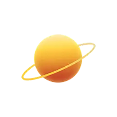 卡通感教育行业星球元素
