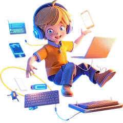 人物系列3D皮克斯科技儿童人物